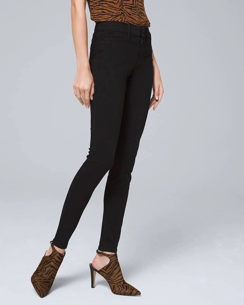 Mid Rise Super Skinny Jeggings White House Black Market